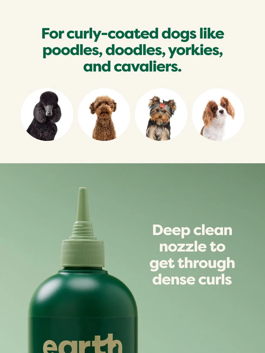 Curly Coat 3-in-1 Dog Shampoo