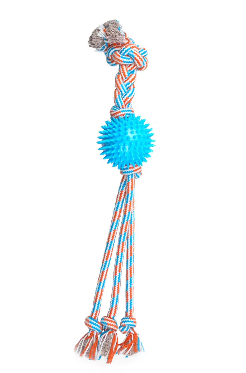 Squid Tails Tug Rope Spike Ball