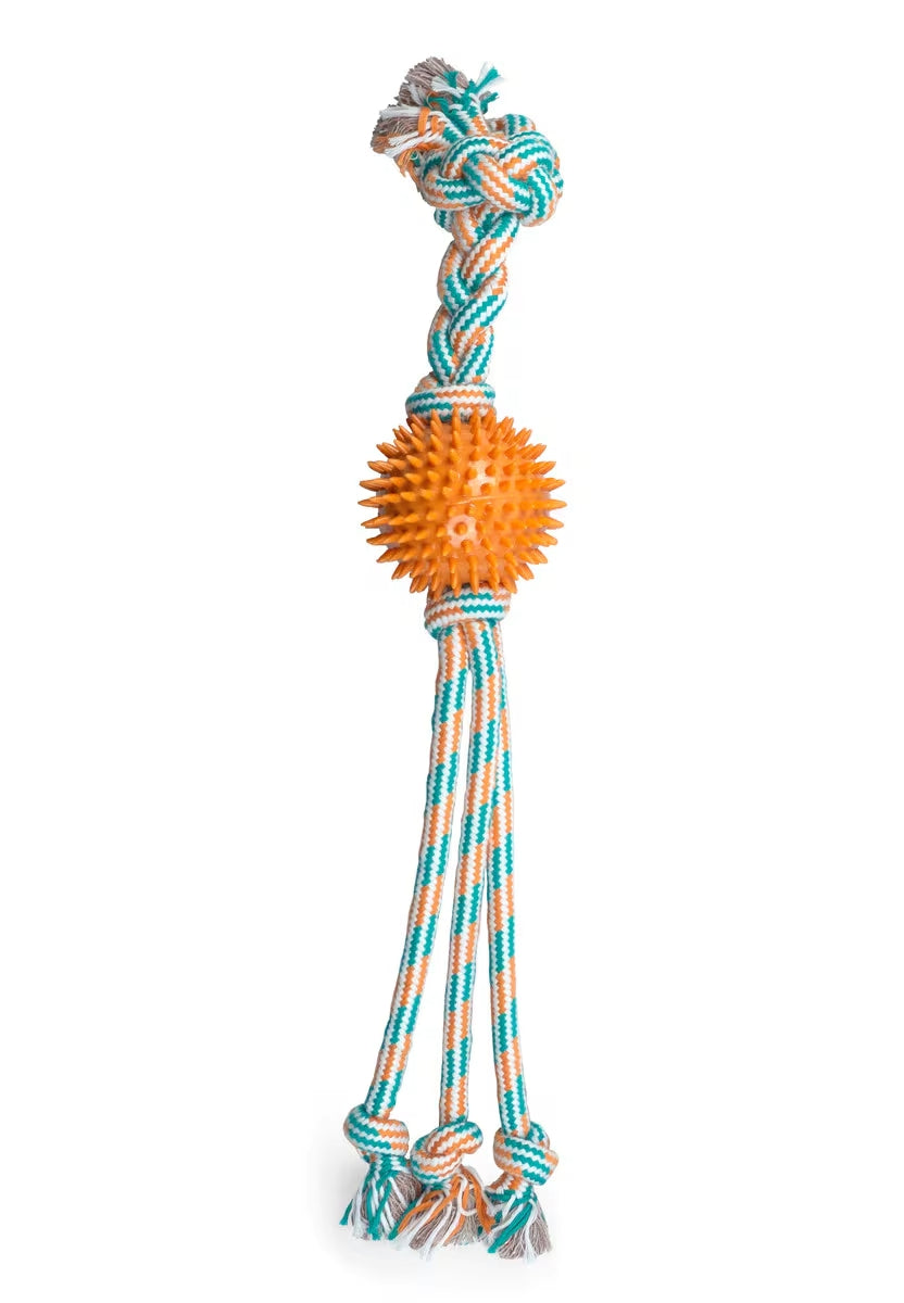 Squid Tails Tug Rope Spike Ball