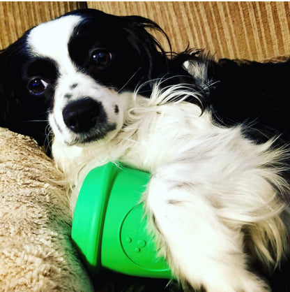 Coffee Cup Durable Rubber Chew Toy and Treat Dispenser