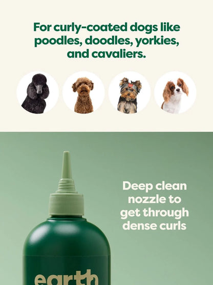 Curly Coat 3-in-1 Dog Shampoo