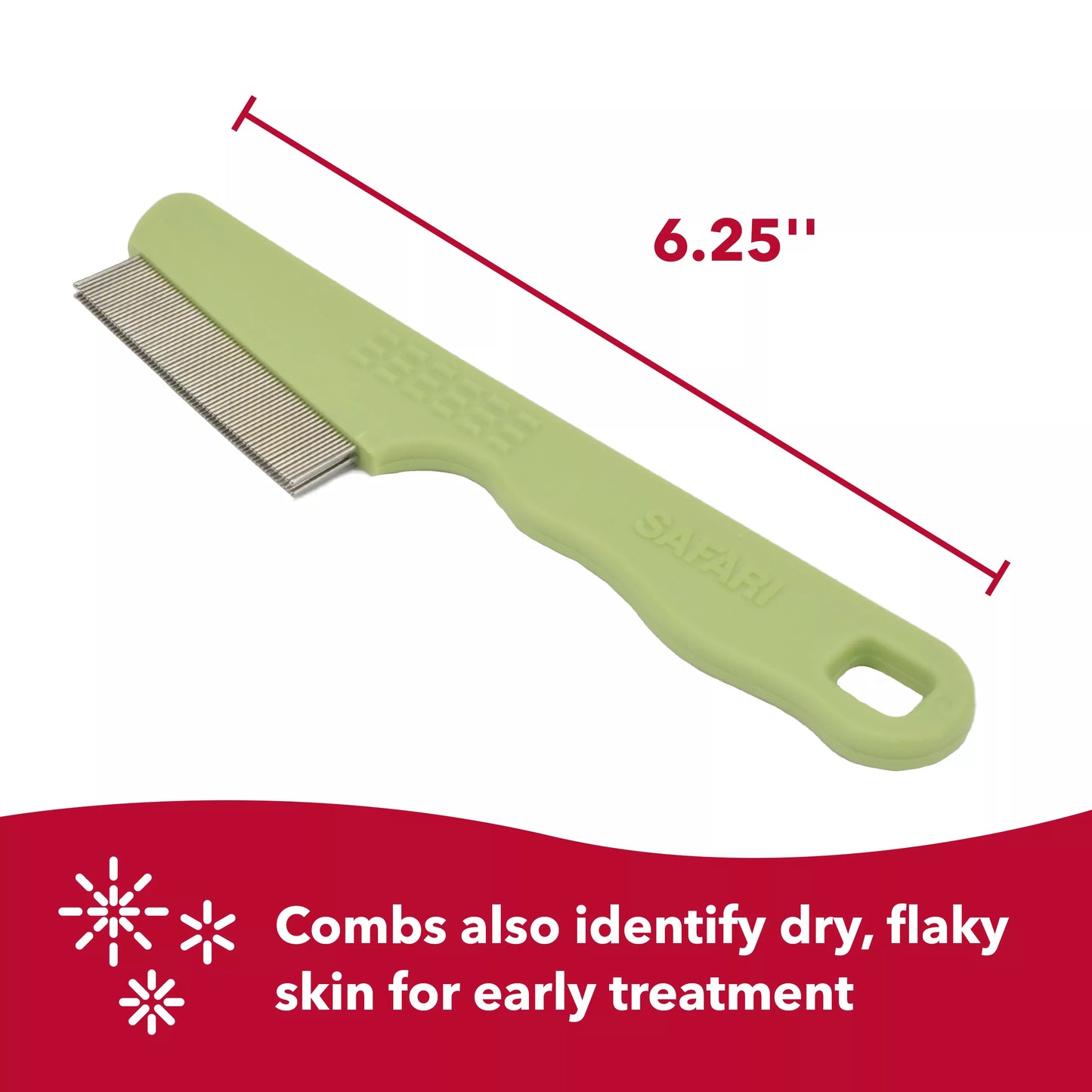 Double Row Flea Comb