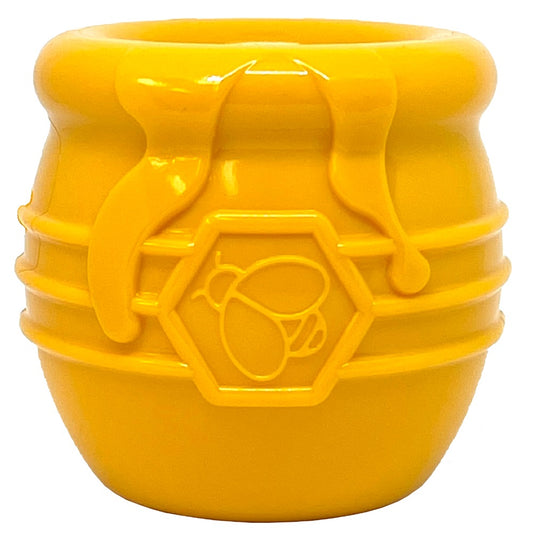 Honey Pot Durable Pup-X Rubber Treat Dispenser & Enrichment Toy