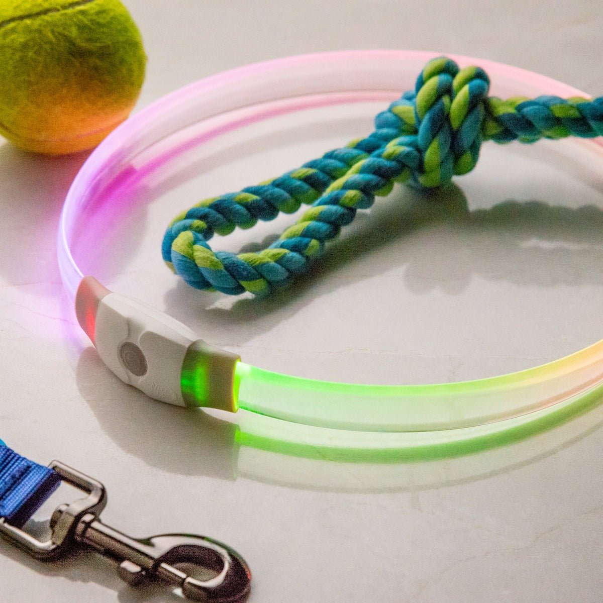 NiteHowl Max Rechargeable LED Safety Necklace - Disc-O Select