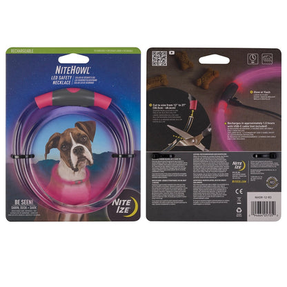 NiteHowl Rechargeable LED Safety Necklace