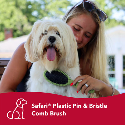 Pin & Bristle Combo Brush