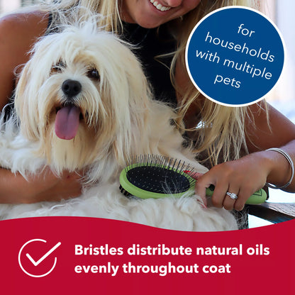Pin & Bristle Combo Brush