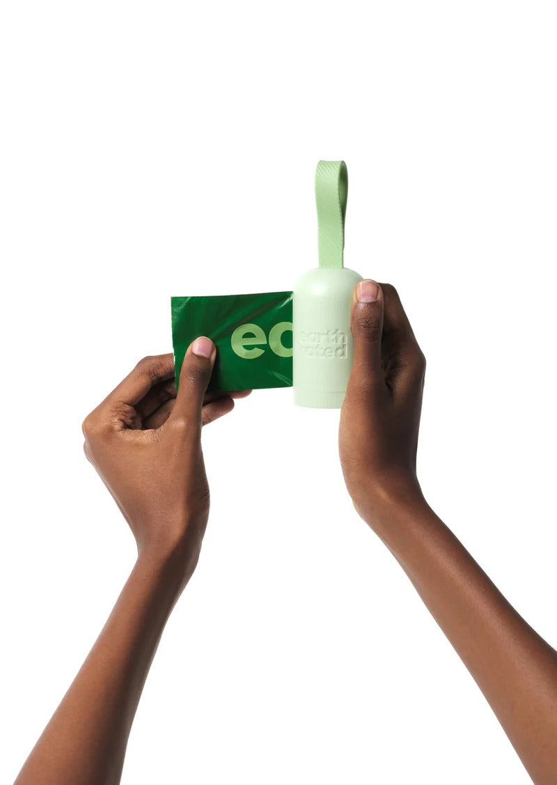 Poop Bag Dispenser with 15 Bags