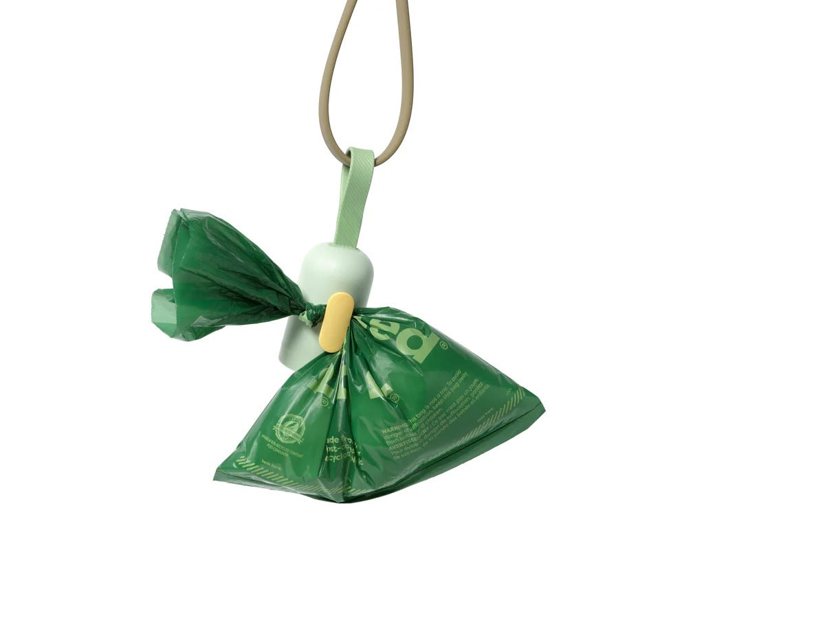 Poop Bag Dispenser with 15 Bags