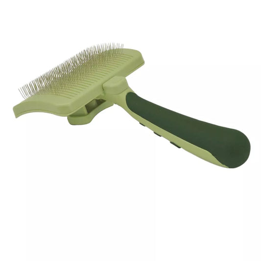 Self-Cleaning Slicker Brush