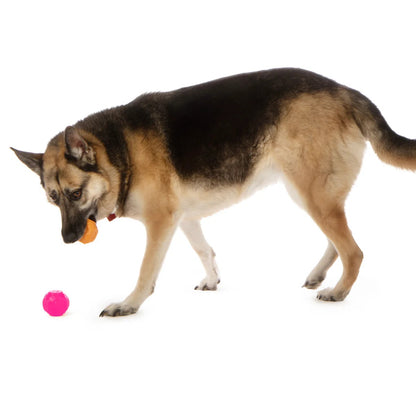 goDog Silent Squeaker Ball 2-Pk